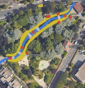 Projet d'abattage des arbres centenaires remarquables du Parc Picasso_projet municipal de redécouverte de la Bièvre